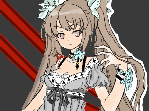 채색 : 바탕이 맘에안드네;; 스케치판 ,sketchpan