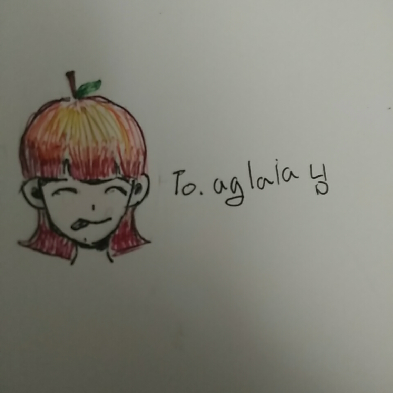 aglaia님 리.. : aglaia님 리퀘왔습니다!
사과의인환데 사과같지 않은.. 스케치판 ,sketchpan