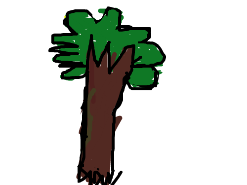 나무 : 나무아디아 스케치판 ,sketchpan