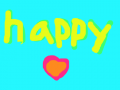 happy : happy한 그림입니다. 스케치판 ,sketchpan