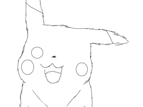 피카츄미완성 : ㅋㅋㅋㅋ 스케치판 ,sketchpan