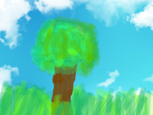 나무 : 나무입니다 스케치판 ,sketchpan