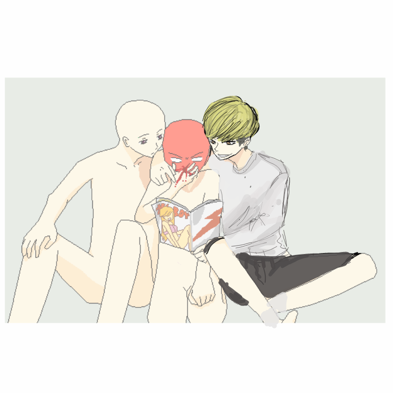 가운데 그.. : 가운데 그릴사람? 스케치판 ,sketchpan
