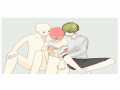 가운데 그.. : 가운데 그릴사람? 스케치판 ,sketchpan