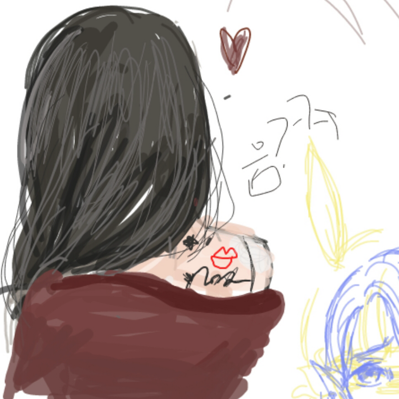 ㅎㅇ : ㅎㅇ 스케치판 ,sketchpan