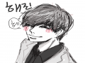 완성 !! 근.. : 완성 !! 근데 마음에드실ㅈ모루겟네 ㅠㅠ 스케치판 ,sketchpan