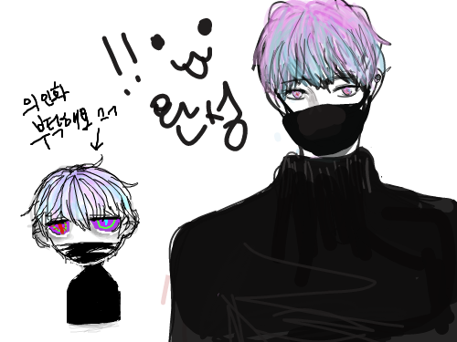 리퀘완성 : 리퀘완성 스케치판 ,sketchpan