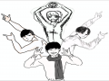 5:5 가르.. : 5:5 가르마 스케치판 ,sketchpan