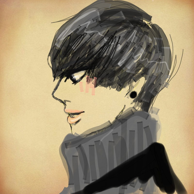 폰으로그리.. : 폰으로그리니  힘들다 ㅠㅠ 스케치판 ,sketchpan