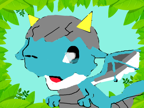 아기요로요로용용용 : 아기용이 나타났다!!!! 스케치판 ,sketchpan