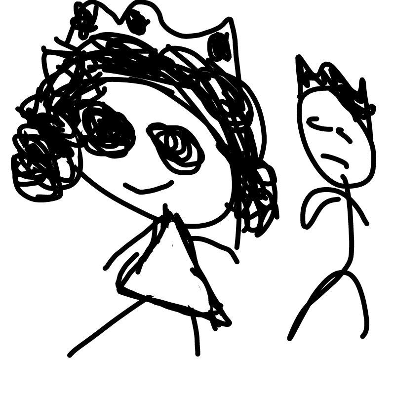 Regina Eli.. : Regina Elisabetta e Re stanco e triste 스케치판 ,sketchpan