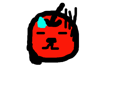 사과2 : -   - 표정하는사과  - 스케치판 ,sketchpan