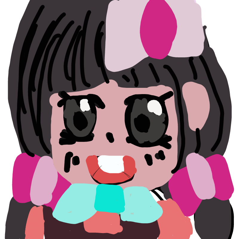 어린 양갈.. : 어린 양갈래 소녀 스케치판 ,sketchpan