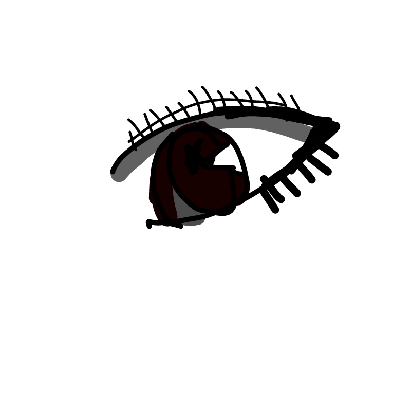 눈 : 눈 스케치판 ,sketchpan