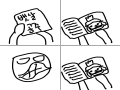 뱃살공주 : 뱃살공주 스케치판 ,sketchpan