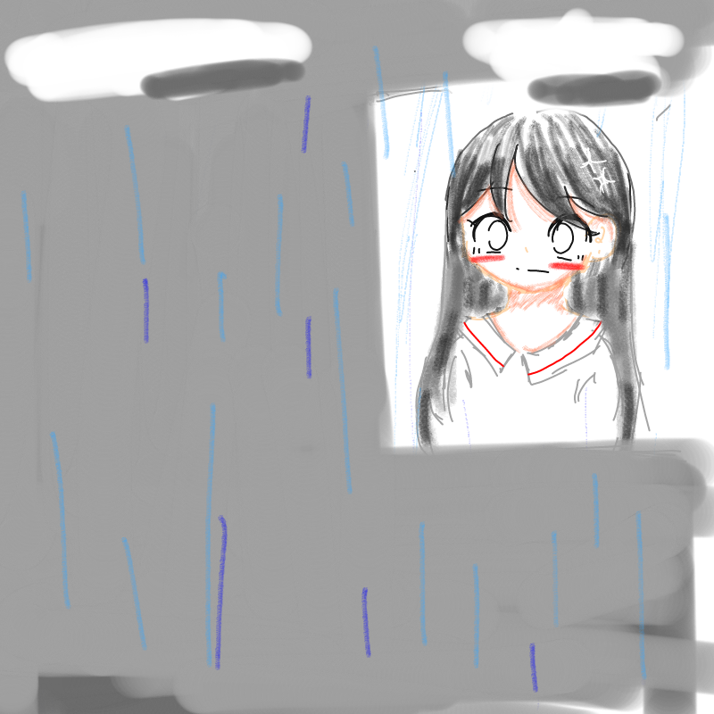 나는 비오.. : 나는 비오는날이 싫어 이제 장마점 그쳤으면... 스케치판 ,sketchpan