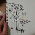 To. 루시퍼
.. : To. 루시퍼
루시퍼생일축하하고늦게 그려서 미안하고 
남은시간동안 생일 즐겁게 보내 만난것도 많이 먹고 가족과도 즐겁게 보내고 내가줄수있는게이것밖에없지만ㅎㅎ 
생일 진심으로 축하해 
축전할라고 일부러 깐거+다시시작할 스케치판 ,sketchpan