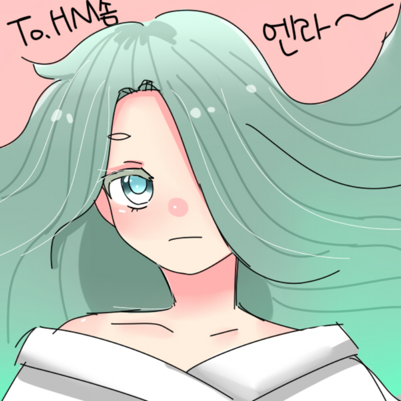 HM솜 리퀘 .. : HM솜 리퀘 요괴워치 엔라엔라.... 스케치판 ,sketchpan