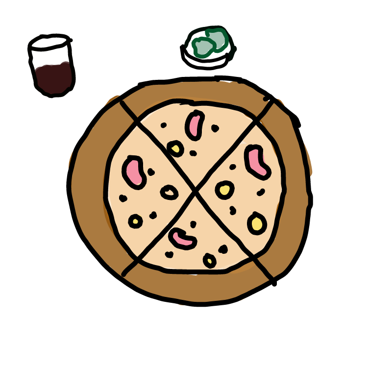 피자 : 피자 스케치판 ,sketchpan