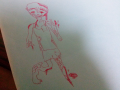수경이랑 .. : 수경이랑 톡으로 좀비 그리기. . 제가봐도 아닌듯ㅋㅋㅋㅋ 스케치판 ,sketchpan