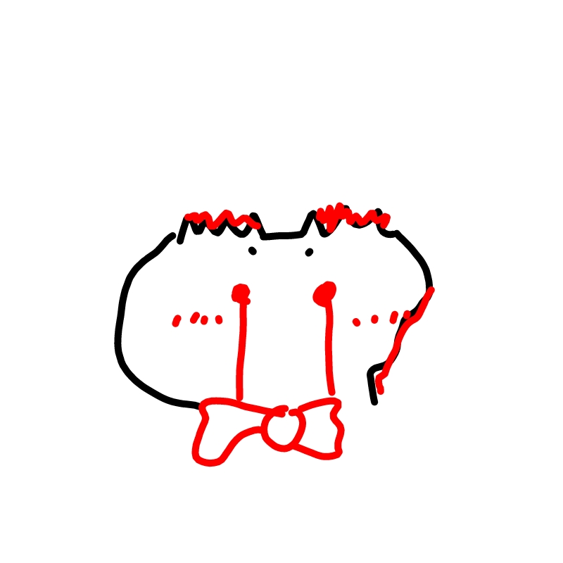 좀비토끼 : 좀비토끼 스케치판 ,sketchpan