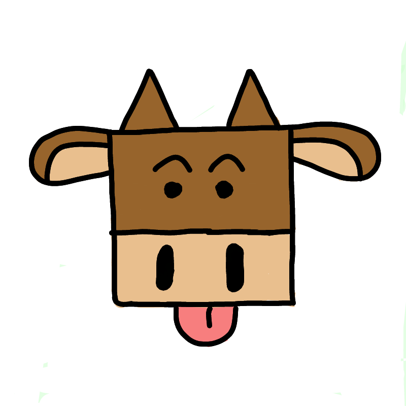 소 : 소 스케치판 ,sketchpan