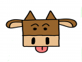 소 : 소 스케치판 ,sketchpan