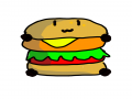 햄버거!.... : 햄버거!... 스케치판 ,sketchpan