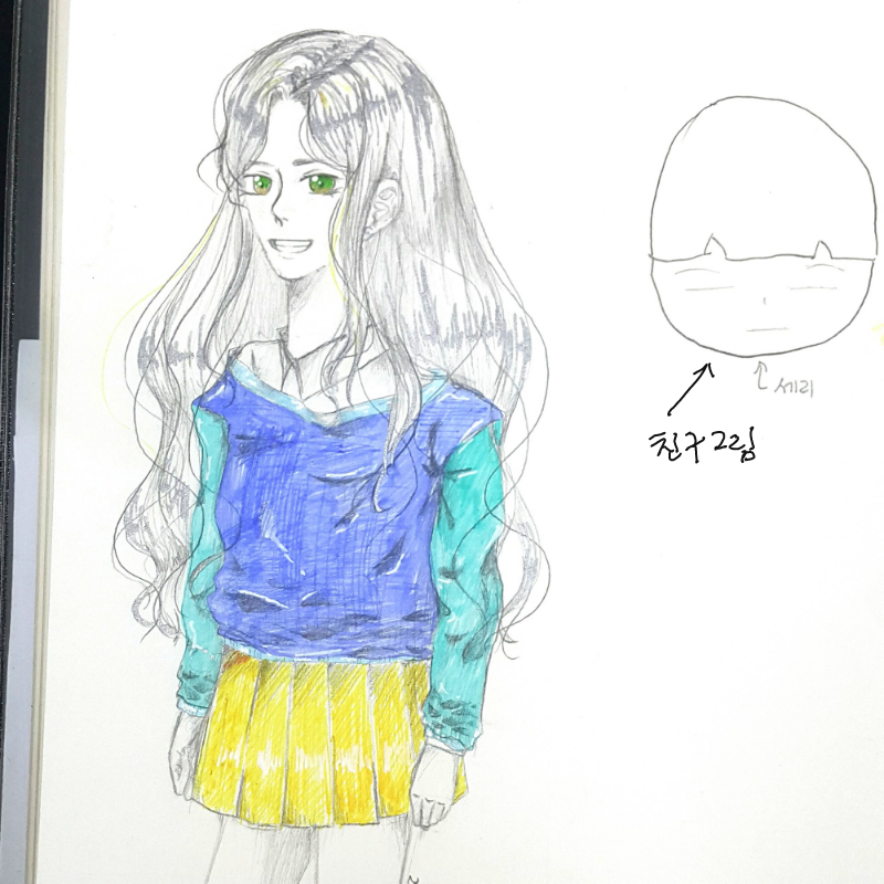 ㅎㅎㅎ몇일.. : ㅎㅎㅎ몇일 잠깐 잠수 탔네요... 화수목은 화랑교육원으로 못 들어왔고 상추님 늦은 축하지만 생일 축하드려요!! 스케치판 ,sketchpan