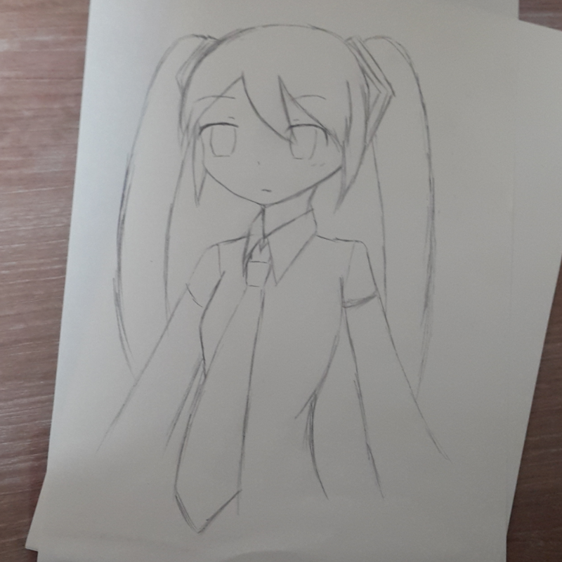 (그림) 하.. : (그림) 하츠네 미쿠 스케치판 ,sketchpan