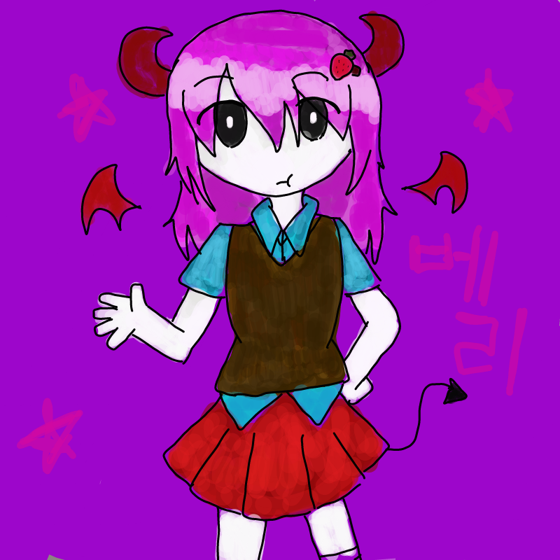 자캐 베리 .. : 자캐 베리 다시그리기 스케치판 ,sketchpan