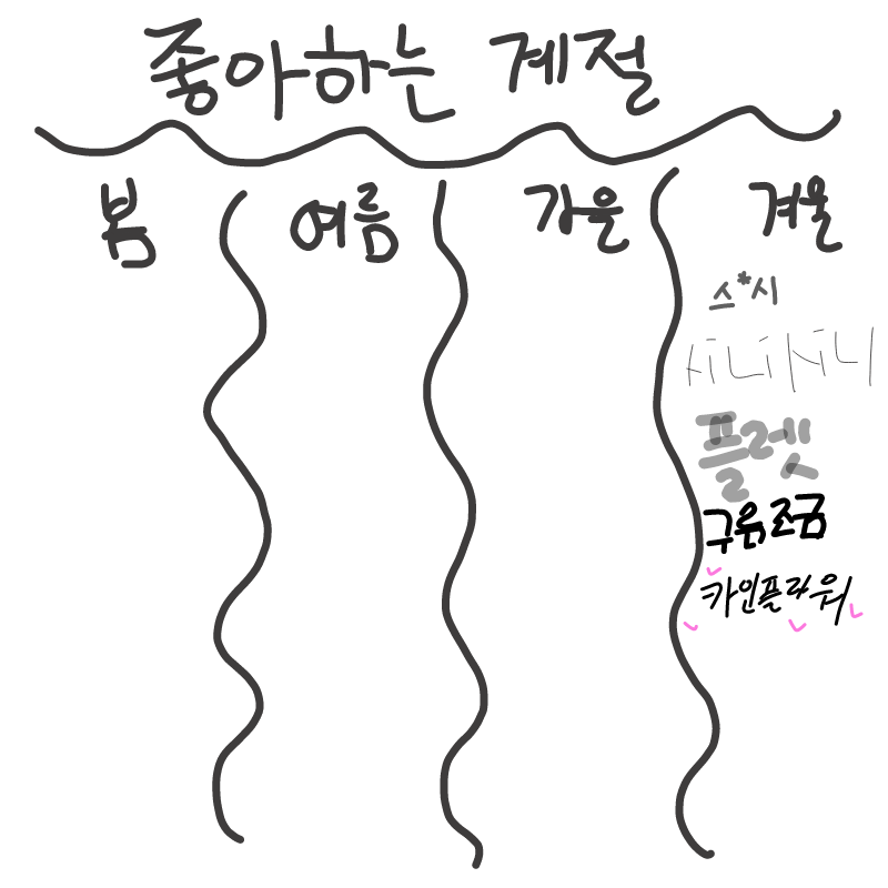 겨울좋아하.. : 겨울좋아하는사람 많네요^^ 스케치판 ,sketchpan