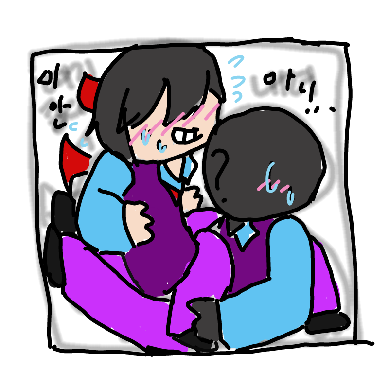 참고로 둘.. : 참고로 둘다남자 ^^ 스케치판 ,sketchpan