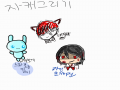 카인 처음.. : 카인 처음만들었을땐...
미친 컨셉 이었지... 스케치판 ,sketchpan