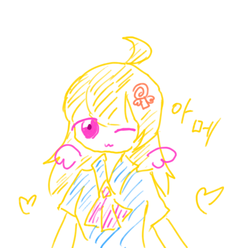 아메 : 아메 스케치판 ,sketchpan