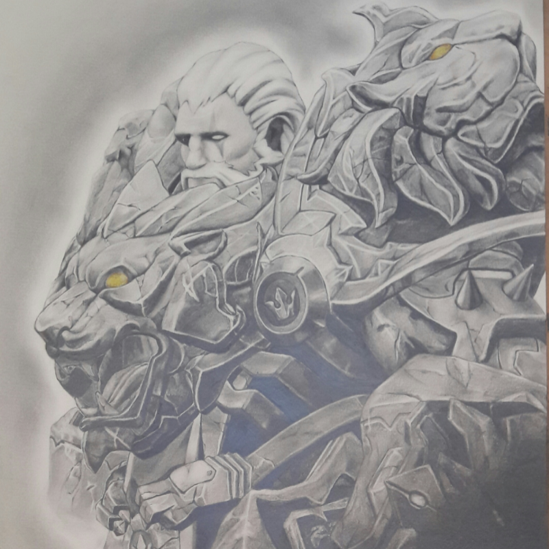 완성~~~[짝.. : 완성~~~[짝짝짝 (자신에게 박수를)] 스케치판 ,sketchpan