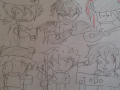 오소마츠상.. : 오소마츠상벤드그림 스케치판 ,sketchpan
