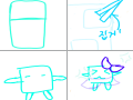 얼음이의 탄생 : 얼음이의 탄생 스케치판 ,sketchpan