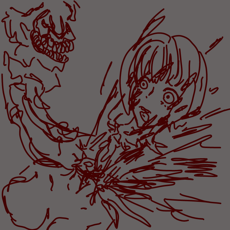 최후 : 최후 스케치판 ,sketchpan