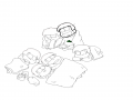 6쌍둥이자.. : 6쌍둥이자는 스케치판 ,sketchpan