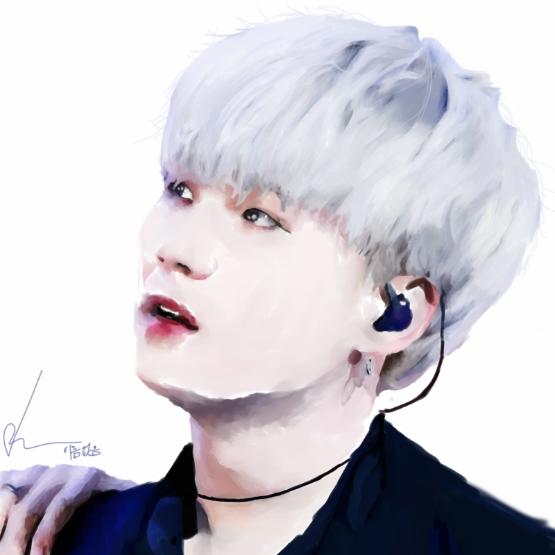 방탄소년단.. : 방탄소년단-슈가[윤기] 스케치판 ,sketchpan