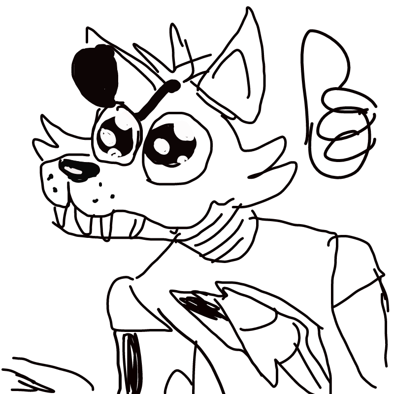 폭시 그리.. : 폭시 그리기 스케치판 ,sketchpan