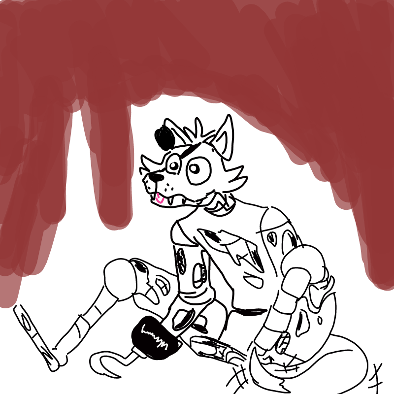 폭시 그리.. : 폭시 그리기 스케치판 ,sketchpan