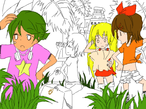 작품 : 작품입니다. 스케치판 ,sketchpan