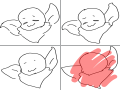 뻘짓 : 뻘짓 스케치판 ,sketchpan