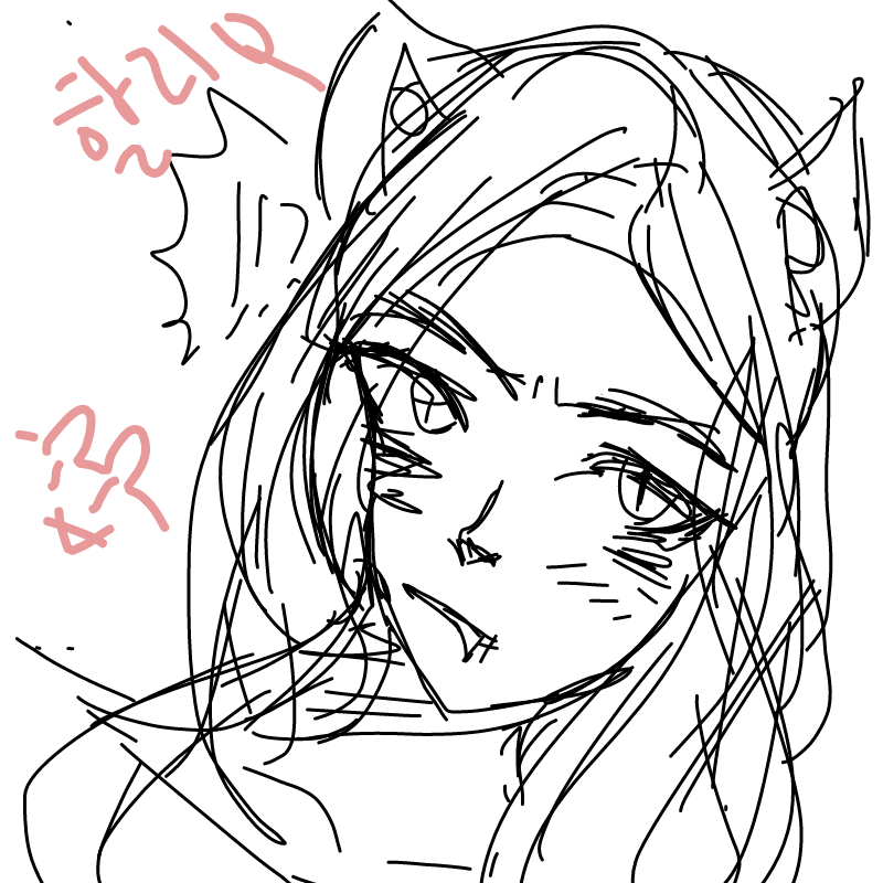 츤츤 : 츤츤 스케치판 ,sketchpan