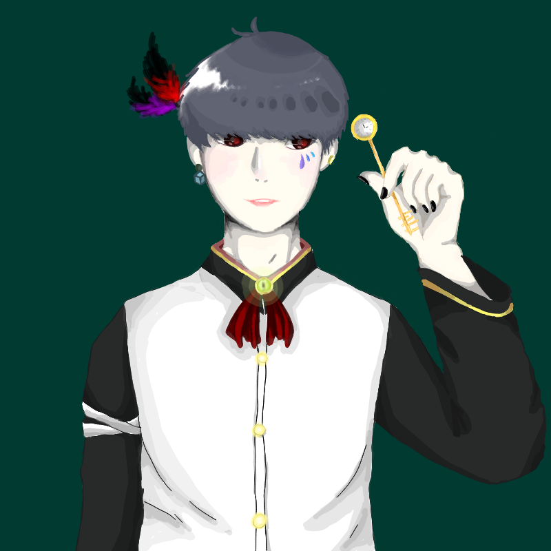 [자기평가].. : [자기평가]
눈 위치가 너무 높음, 손 그림자와 코 그림자 그리고 옷 그림자가 부족함, 눈의 하이라이트가 너무 강함, 머리카락이 지저분함, 배경이 허전함, 눈물 문신이 더 입체적 이었으면 좋겠음, 옷의 색이 부족함. 스케치판 ,sketchpan