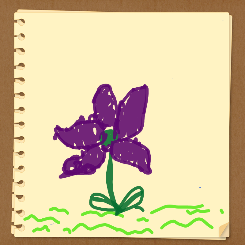 예쁜 꽃 : 예쁜 꽃 스케치판 ,sketchpan