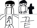 4명의 용상 : 4명의 용상 스케치판 ,sketchpan