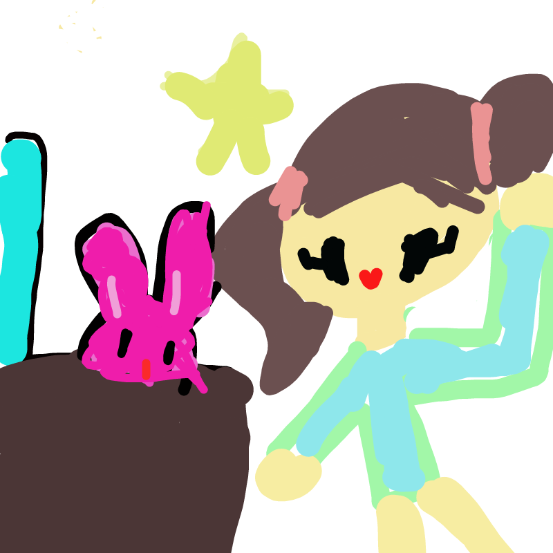 사람과 토.. : 사람과 토끼에 만남3 스케치판 ,sketchpan